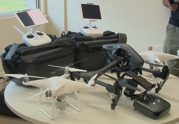 Os drones vão cobrir 86 cidades da região, inclusive, Leopoldina, Ubá e Muriaé (Foto: Reprodução TV Integração)