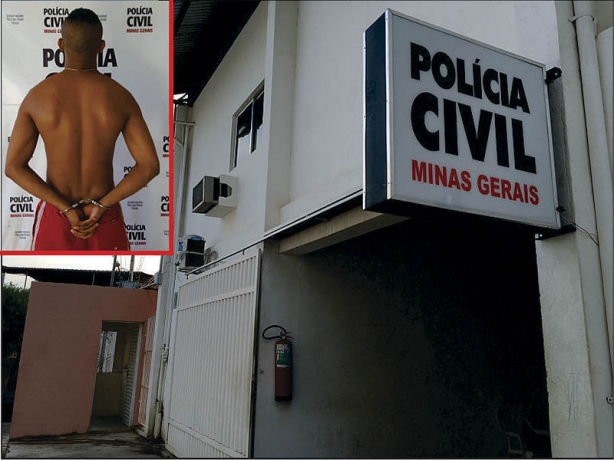 A Pol&iacute;cia Civil em Cataguases prendeu nesta tarde o suspeito de cometer diversos crimes na cidade