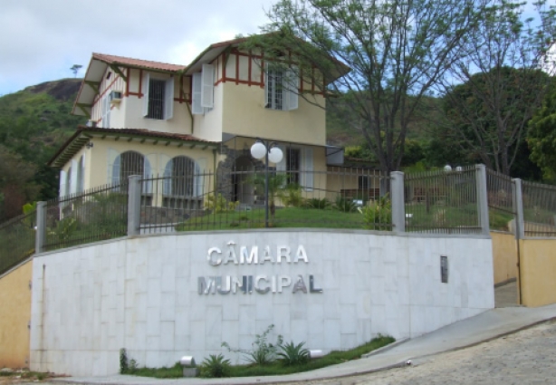 Fachada da Câmara Municipal de Leopoldina