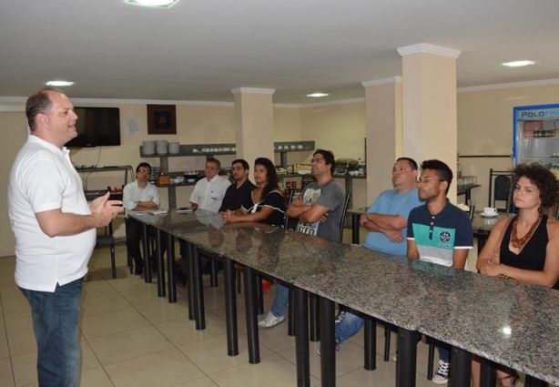 O encontro foi o primeiro de uma série voltado para fomentar o networking entre empresários