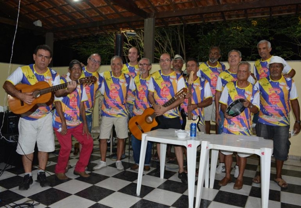 Os Baluartes do Samba fizeram um ensaio show nesta quinta-feira com vários sucessos do samba