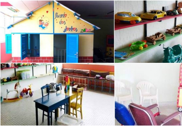 A brinquedoteca do Hospital de Cataguases é objeto de um projeto desenvolvido por alunos da FIC