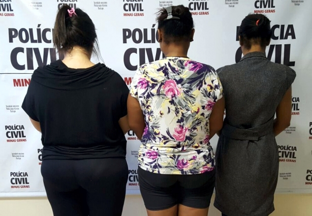 As mulheres suspeitas envolvidas foram presas pela Polícia Civil