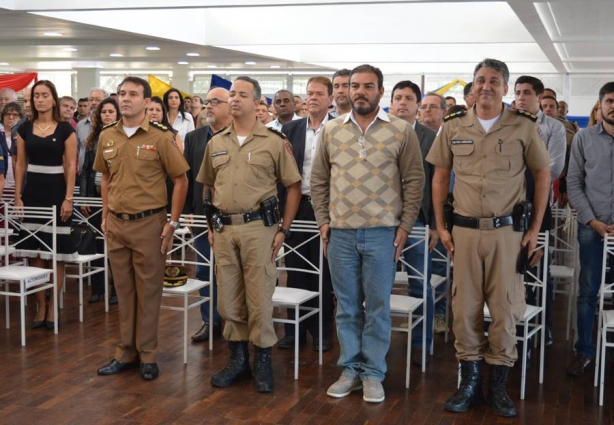 A solenidade contou com as principais autoridades militares da região e também com prefeitos dos municípios cuja segurança é feita pela 6ª Cia. PM Independente