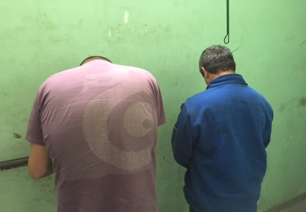 Os dois presos esta tarde cumprem pena em regime semiaberto no presídio de Cataguases