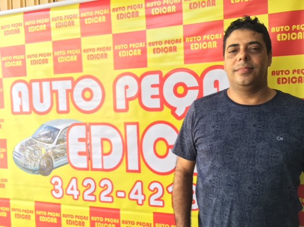 Edimar Firmino Marques decidiu entrar no mercado virtual para comercializar autope&ccedil;as