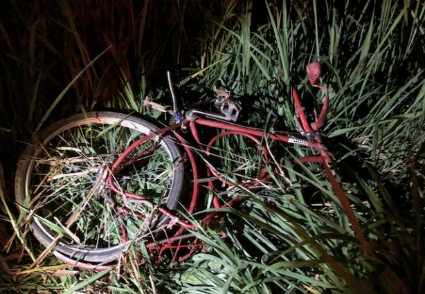 A vítima estava em sua bicicleta voltando para casa quando aconteceu o acidente fatal