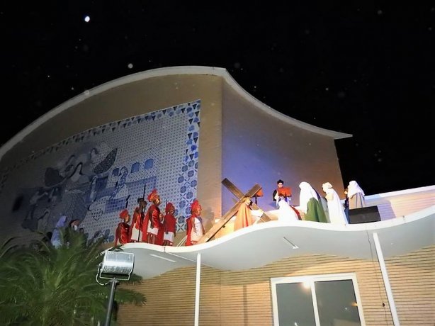A Sexta-Feira da Paix&atilde;o acontecer&aacute; a tradicional Via Sacra ao vivo na Pra&ccedil;a Santa Rita