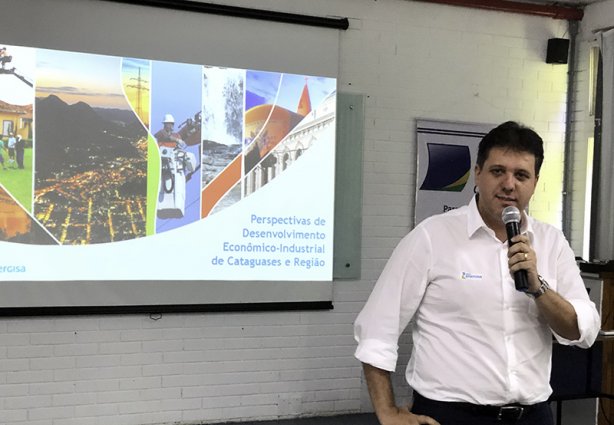 Fernando Costalonga, diretor técnico e comercial da Energisa apresentou os projetos da empresa