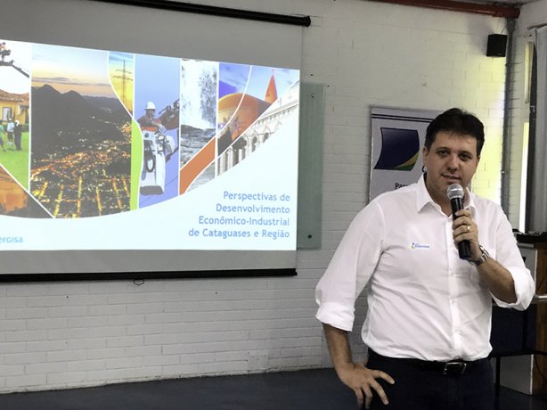 Fernando Costalonga, diretor t&eacute;cnico e comercial da Energisa apresentou os projetos da empresa