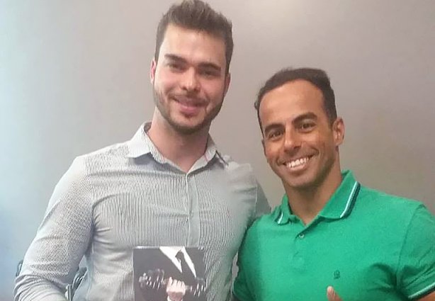 Robson e Givanildo Matias, personal trainer de destaque no Brasil, escritor de livros, e criador de franquias para este segmento profissional