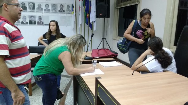 A assembleia aconteceu na C&acirc;mara Municipal de Cataguases na noite de 24 de abril